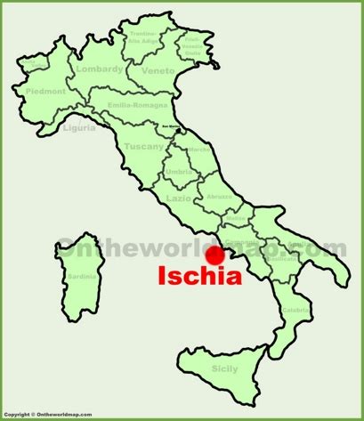 Ischia Maps | Italy | Maps of Ischia Island