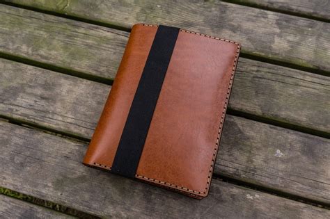 Leather Leuchtturm1917 A5 Notebook Cover - Brown - Galen Leather