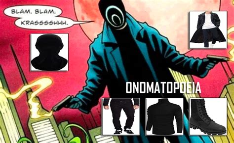 Batman Onomatopoeia Villain