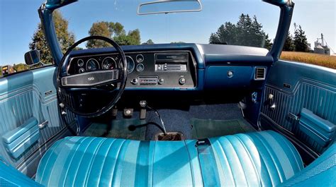 1970 Chevelle Convertible Interior