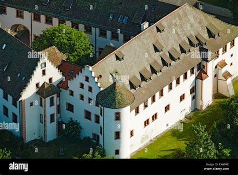 Hohenfels Castle with Schule Schloss Salem, Baden-Wuerttemberg, Germany ...