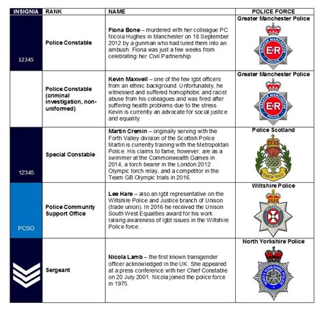 Metropolitan Police Rank Structure