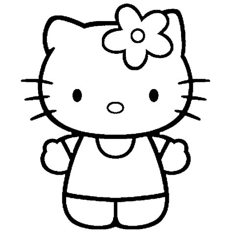 hello kitty easy drawing - Clip Art Library