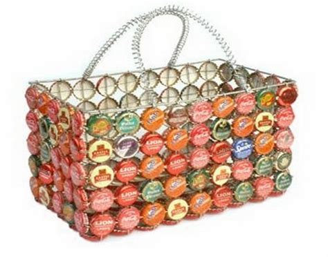 Innovative Craft Ideas with the Use of Recycled Bottle Top | Recycled ...