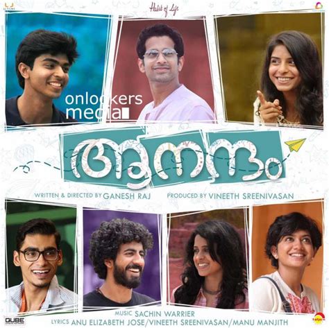 Aanandam Malayalam Movie Poster