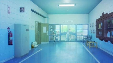 Corredor | Anime background, Game background art, Gacha life backgrounds school hallway