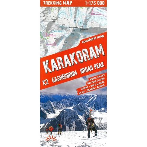 Karakoram Trekking Map - TerraQuest