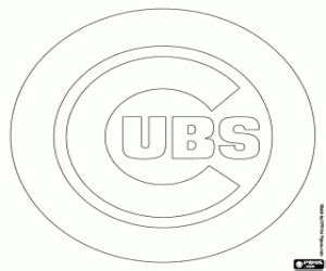 Chicago Cubs Logo Coloring Pages Sketch Coloring Page