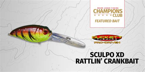 Featured Bait: Duckett Baits Sculpo XD Rattlin’ Crankbait - Major League Fishing