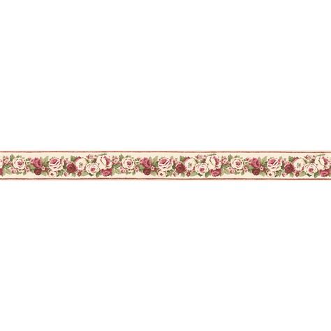 Norwall 3-in Red Prepasted Wallpaper Border at Lowes.com