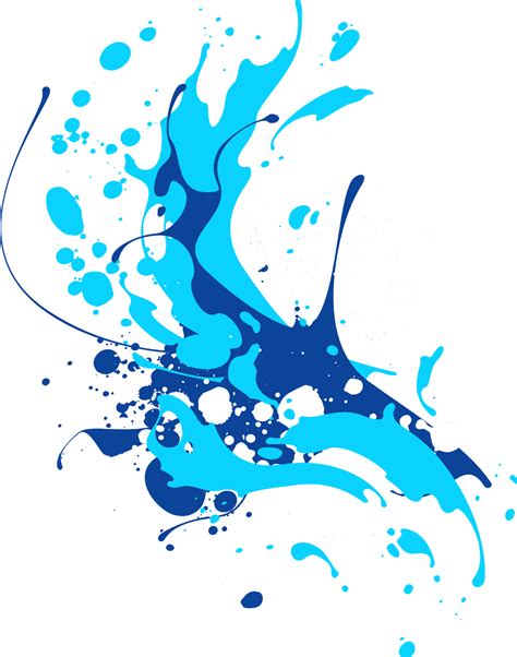 Abstract Splash Background Vector Transparent Png Svg Vector File Images