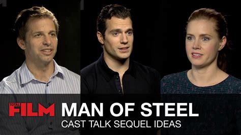 Zack Snyder and Man Of Steel cast on Man Of Steel 2 - YouTube