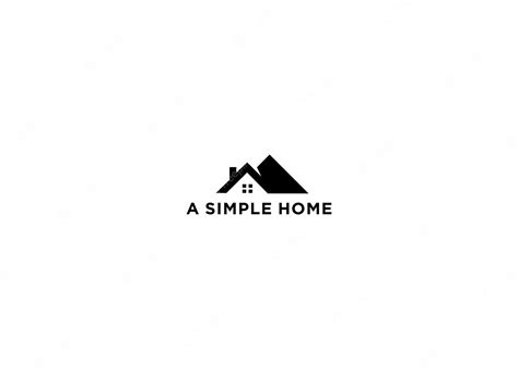 Premium Vector | A simple home logo design vector illustration