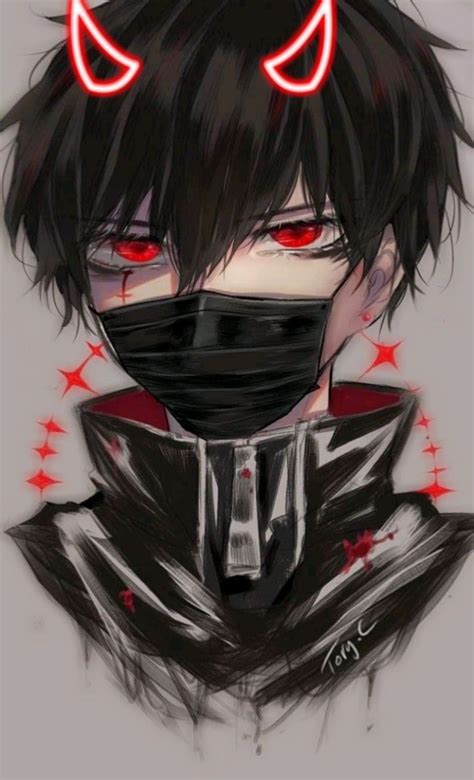 Demon boy | Diablo anime, Manga boy, Pelo de chico anime