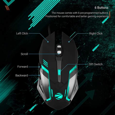 Zebronics Transfomer Gaming Mouse – Saif Infosystem