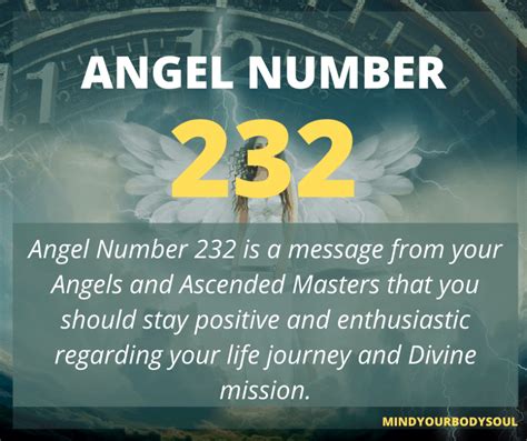 232 Angel Number: Meaning, Twin Flame, And Love - Mind Your Body Soul