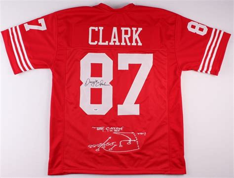 Dwight Clark Signed 49ers "The Catch" Jersey (PSA COA) | Pristine Auction