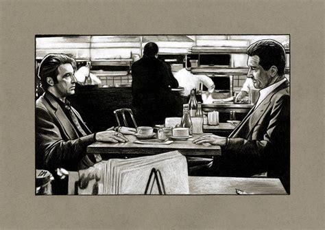 Heat robert De Niro & Al Pacino - Etsy