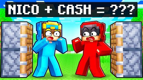 Nico + Cash = ??? In Minecraft! - YouTube