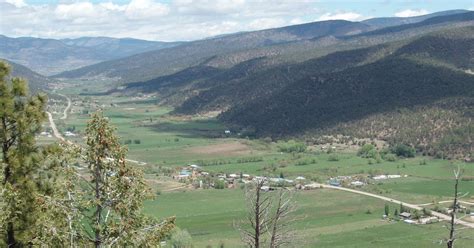 Mora Valley New Mexico: A View To Chacon New Mexico