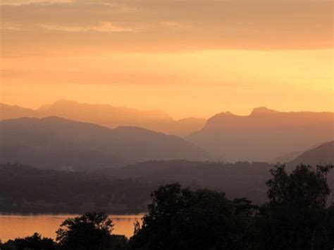 Sunset over Windermere and Langdale pikes by marjorie parsons. #Readerphotooftheweek | Sunset ...