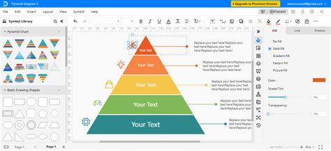 How to Make a Pyramid Chart in Excel | Edrawmax Online