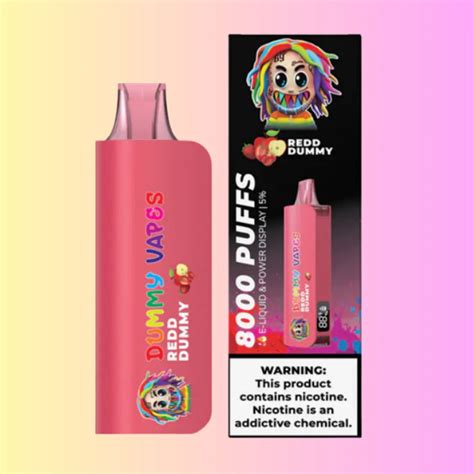 Dummy Vapes 8000 Puffs Disposable Vape by 6ix9ine 5% - All flavors – FUMEHQD.COM