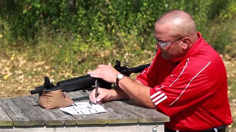 Crosman M4-177: Installing and Adjusting the Sights - YouTube