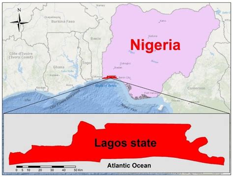 Location map of Lagos, Nigeria. | Download Scientific Diagram