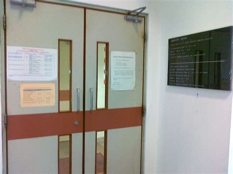Old Library Wing Computer Lab Door Signs | Flickr - Photo Sharing!