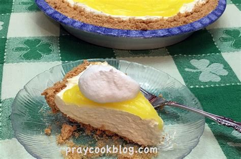 No Bake Layered Lemon Pie - Pray Cook Blog