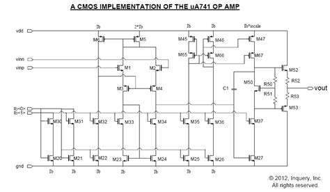 Inquery, inc.: A CMOS Implementation of the uA741 Op Amp