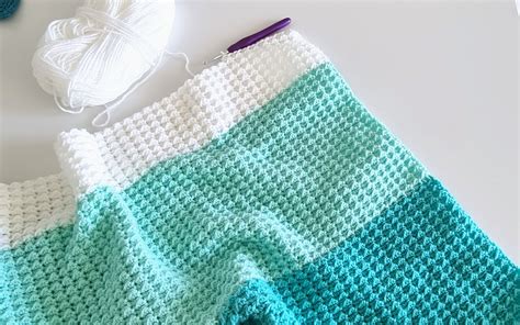 How to Crochet a Baby Blanket Step by Step - My Crochet Space