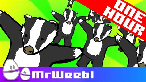 Badger Badger Badger | 1 Hour | Weebl - YouTube