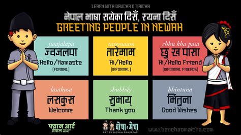 Learn some Newari words #nepal #nepali #newah #greetings #namaste #bauchaomaicha