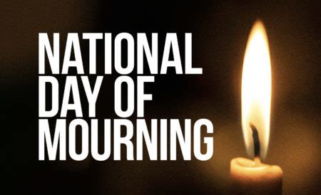 April 28 is the National Day of Mourning