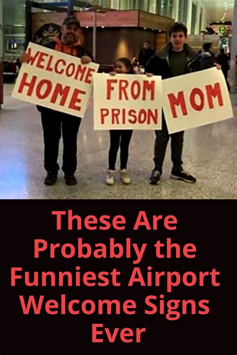 These Are Probably the Funniest Airport Welcome Signs Ever | Funny ...