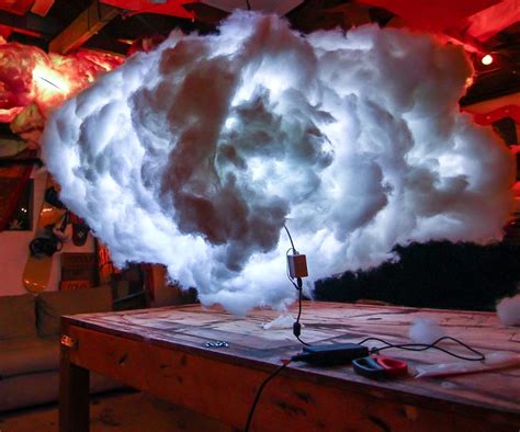 L.E.D Cloud Lamp | Cloud lamp, Diy cloud light, Diy clouds
