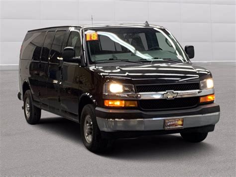 Pre-Owned 2018 Chevrolet Express Passenger LT Full-size Passenger Van ...