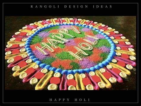 20 Easy Holi Rangoli Design Ideas You Must Try (2024)