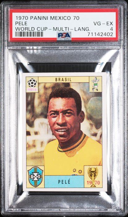 1970 Panini Mexico 70 World Cup - Pelé - International - Catawiki