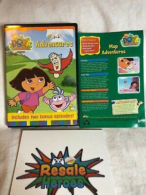 DORA THE EXPLORER: Map Adventures DVD Kids Movie Video Film Box 23 #2 £6.21 - PicClick UK