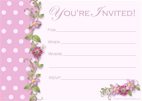 Free Printable Dinner Party Invitations Templates Of Free Printable ...