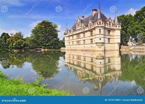 Interior of Chateau D`Azay Le Rideau it is One of the Earliest French Renaissance Chateaux and ...