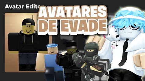 AVATARES de EVADE en ROBLOX! 🎀 Como Ser JARD, BOBO y MÁS en Roblox ⭐ ...