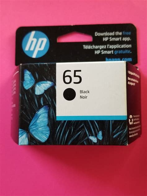 NEW - HP 65 Black Original Ink Printer Cartridge GENUINE Exp. 2025 889894900739 | eBay