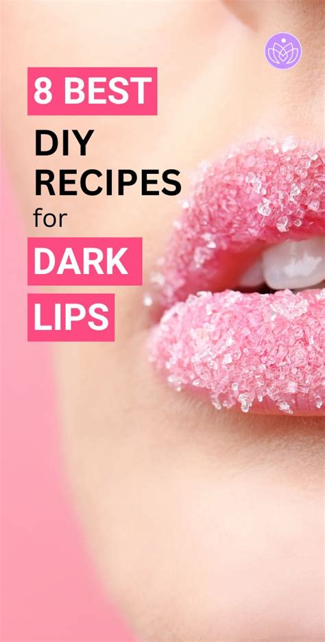 8 Best DIY Lip Scrubs for Dark Lips: Your Guide to Achieving Soft Pink ...