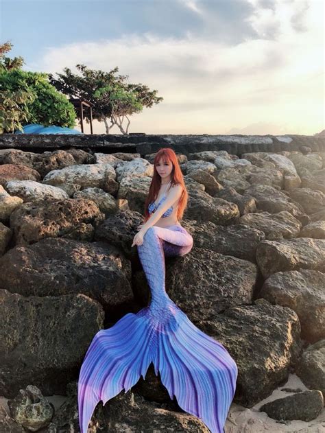 2018 NEW Blue Swimmable Mermaid Tail for Kids Women with Monofin ...