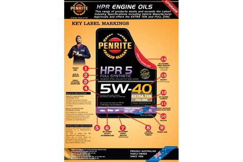 PENRITE ENGINE OIL HPR5 6L