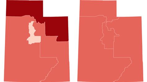 Utah redistricting 2022: Congressional maps by district